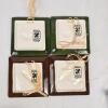 MWW Market Woodland Birds Ceramic Plates/Wall Plaques Set of 4 with Original Box - 2