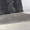 Chipaway Cutlery Fixed Blade Hunting Knife Black Wood Handle Brass Guard w/ Sheath - 3