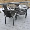 5-Piece Outdoor Patio Bistro Set