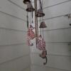 Metal Wind Chime, Bells, Seahorse Motif, Copper/Bronze Finish, - 2