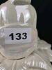 Ceramic Figural Lady Vanity Trinket Dish with Iridescent Glaze - 5