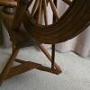 Antique Saxony-Style Spinning Wheel - 4