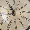 Sessions Banjo Wall Clock, Quartz, 22.5" Tall, Wood Case, Roman Numerals, Brass Eagle Finial - 2