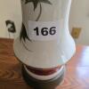 Ceramic Table Lamp with Floral Pattern - 5