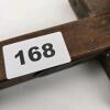Antique Wool/Flax Hackle Comb &ndash; 48 Iron Tines, Hardwood Handle, 12-inch, Rustic Fiber Tool - 7