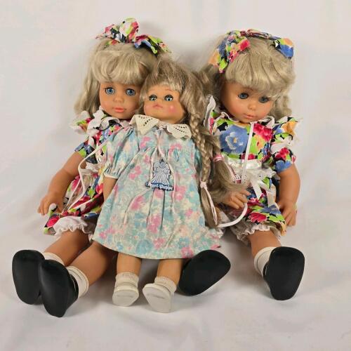 Lissi Puppen Karina Blonde Twin Dolls & Engel-Puppe