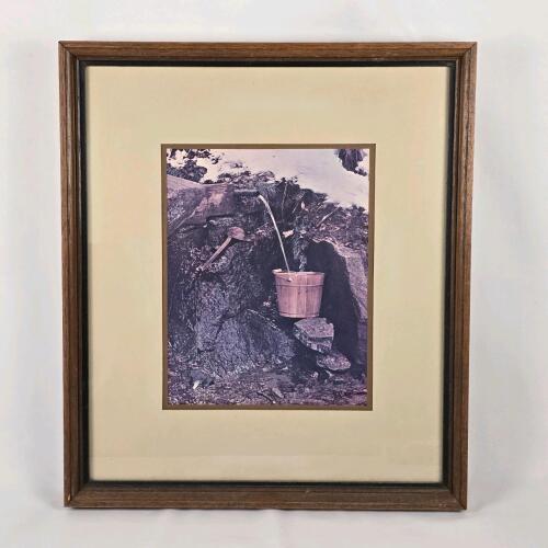 Framed J.A. Warner Amish Photo Print, Franklin Picture Frame Co. 16"x20"