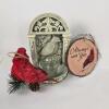 Cardinal Bird Decor Collection &ndash; Hand-Painted Plate, Bell, Night Light, Figurines, Plaque - 5