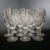 Set of 12 Marquis by Waterford Crystal Wine Goblets, 8" Tall, Starburst Base