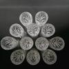 Set of 12 Marquis by Waterford Crystal Wine Goblets, 8" Tall, Starburst Base - 2
