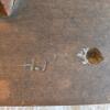 Antique Wooden Yarn Swift, Skein Winder, 6-Armed, Cog Mechanism, ~31" Tall, Maker&rsquo;s Mark "HJ" - 4