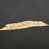 Driftwood Wall Art with Pyrography Nautical Scene, Signed by A. Lowther, 29.5 in