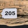Driftwood Wall Art with Pyrography Nautical Scene, Signed by A. Lowther, 29.5 in - 7