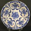 Antique German Libertas Prussia Blue Transferware Plates, - 5