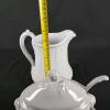J. Edwards Hanley Antique Ironstone Pitcher & Tureen Set,England c.1842-1882, Relief Motif - 7