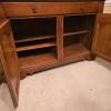 Ethan Allen by Baumritter Maple China Hutch Cabinet, Vermont, 1960s, 2 Shelves, 2 Drawers - 18
