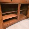 Ethan Allen by Baumritter Maple China Hutch Cabinet, Vermont, 1960s, 2 Shelves, 2 Drawers - 19