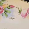 Antique Royal Rudolstadt Prussia Hand-Painted Porcelain Plates by E. Beyer, Floral Design, Gold Trim - 4