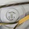 Antique Royal Rudolstadt Prussia Hand-Painted Porcelain Plates by E. Beyer, Floral Design, Gold Trim - 5