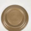 Brown Jasperware Cheese Dome with Hunting Scene and Oak Leaf Relief - 3