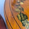Pair of 16" Hand-Painted Wooden Lazy Susans, Unique Fruit & Floral Designs - 8