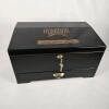 Humidor Supreme Limited Edition 2000, Black Lacquer, Lock & Drawer