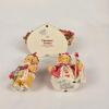 Cherished Teddies King & Queen of Hearts Figurine Set by Priscilla Hillman, Enesco 72/322 - 3