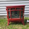 Twin Star Red Electric Fireplace Stove Heater