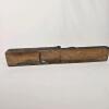 Antique Wooden Jointer Hand Plane, 24" Long, Hardwood Body, Heavy Patina - 3