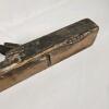 Antique Wooden Jointer Hand Plane, 24" Long, Hardwood Body, Heavy Patina - 5