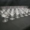 Etched Crystal Stemware, Floral Motif - 2