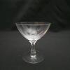 Etched Crystal Stemware, Floral Motif - 4