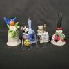 Group of Themed Decorative Collectible Bells (Looney Tunes, Angel Bear, Bird, Willow, Snowman)