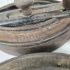 Antique No. 50 Cast Iron Sad Iron Set with Detachable Wooden Handle - 2