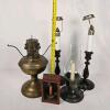 Kerosene Lamp Base with Candle stick Kerosene base - 2