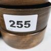 Woodbury Woodware Hand-Turned Wooden Bowl Set, 5.5" Diameter, Shelburne VT - 6