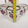 Set of 4 M Ware Huaguang &ldquo;New Hampshire&rdquo; Fruit Ceramic Coffee Mugs - 5