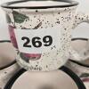 Set of 4 M Ware Huaguang &ldquo;New Hampshire&rdquo; Fruit Ceramic Coffee Mugs - 6