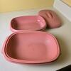 Tupperware Pink Microwave Steamer 1.4L (6 Cups), 3-Piece, USA, 12" Length - 4