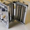 Atlas 150 mm Deluxe Manual Pasta Maker, Made in Italy, Chrome Steel, Spaghetti & Fettuccine - 3