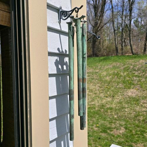 Large Wind Chimes, 4 Tube, 21-Inch Long Tubes