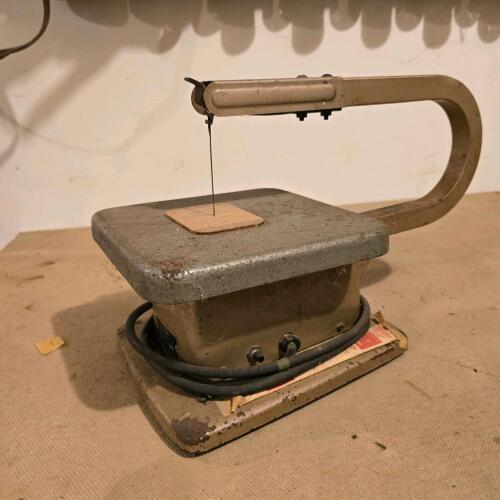 Sears Vintage Scroll Saw, 12" Throat, Heavy Cast Table