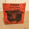 Sterno No. 33 Portable Folding Cook Stove with Box & Instructions, Black Steel, For Canned Heat - 4