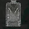 Crystal Whiskey Decanter Set with 2 Glasses, 4 Whiskey Stones, and Gift Box - 3