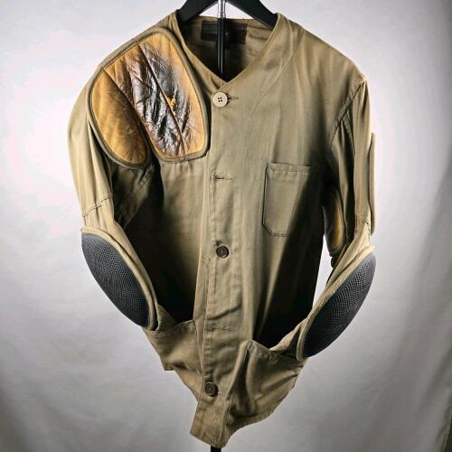 Vintage KD-X MFG CO. Shooting Jacket, Medium, Khaki,