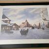Peter Ferber Signed Limited Edition Lithograph "Gale Library at Evenfall" 247/500
