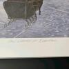 Peter Ferber Signed Limited Edition Lithograph "Gale Library at Evenfall" 247/500 - 4