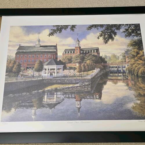 Peter Ferber Signed Limited Edition Print "Rotary Park Reflections" 1997, 65/500