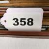 Antique Lowell Shuttle Co. 1599 Wooden Loom Shuttle Candle Holders, 15.5" Length - 5