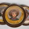 Set of 5 Seeley Doll Collection Framed Plates, Old French & German Dolls, Limited Edition - 4